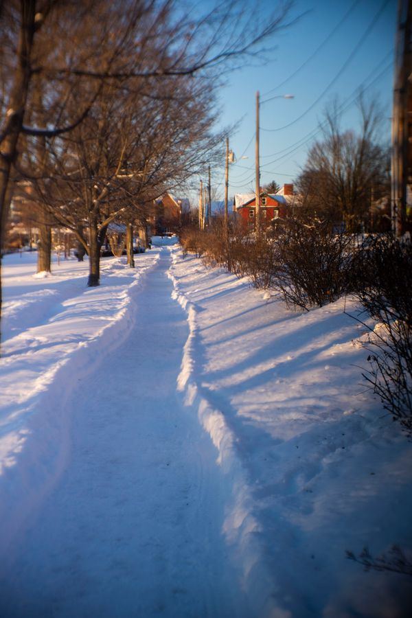 Taylor Park in the snow.